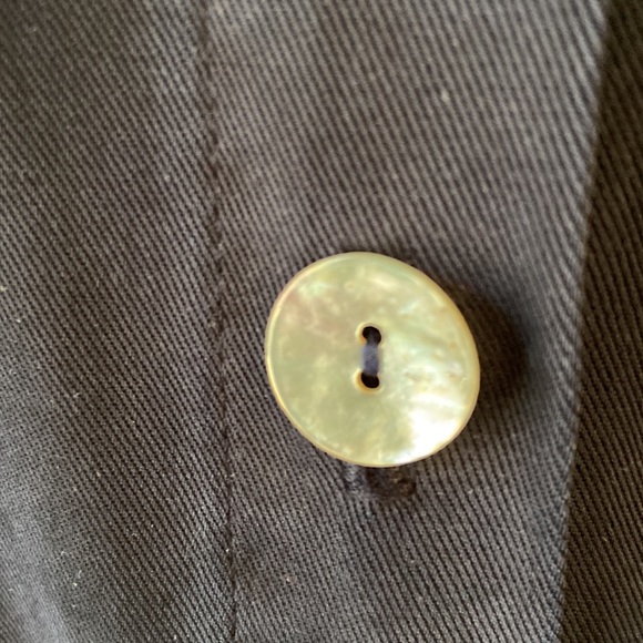 Vintage Gerties Long Oversize Dark Blue Jacket Size M - Picture 4 of 6